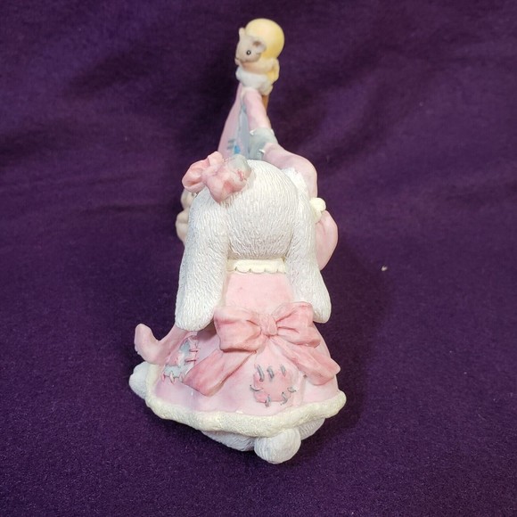 Patchville Bunnies Signature Marker w/original box  Easter Rabbit Bunny Sign - Picture 4 of 8